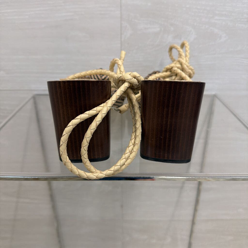 Sam Edelman Bodhi Beige/ Black Raffia Wrap Around Strap Heels 8.5