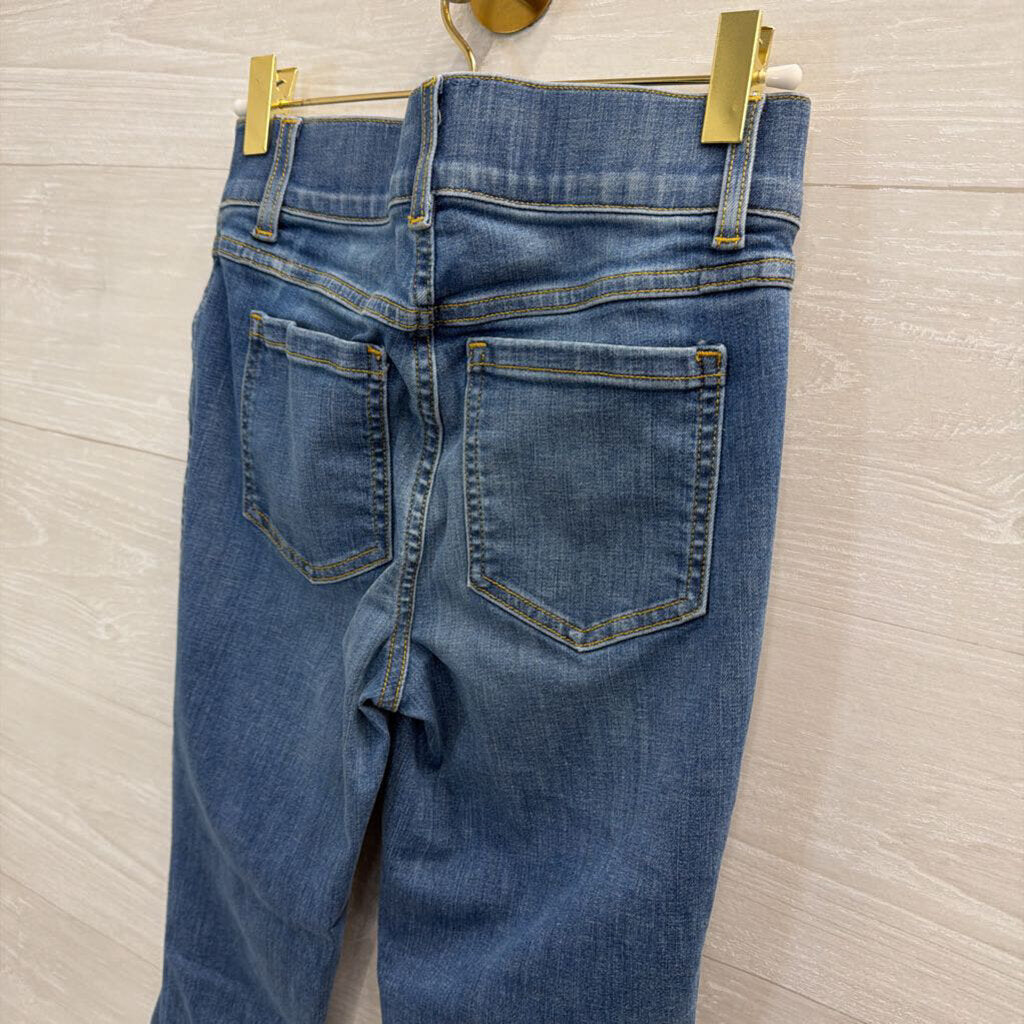 Spanx Medium Wash Flare Leg Pull On Jeans Extra Small