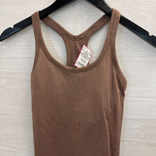 Lululemon Brown Ribbed Athletic Tank Top 2