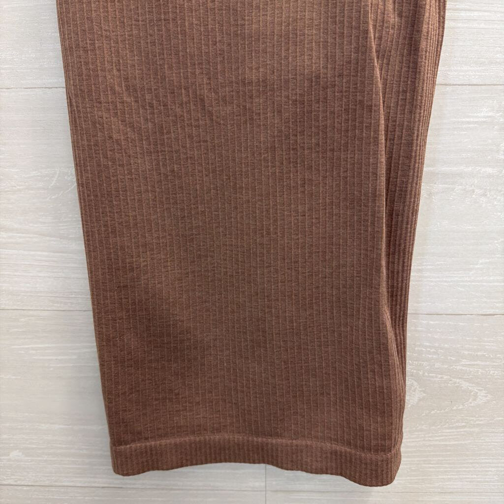 Lululemon Brown Ribbed Athletic Tank Top 2