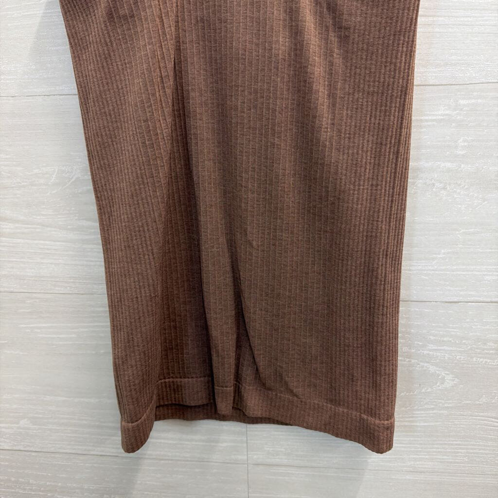 Lululemon Brown Ribbed Athletic Tank Top 2