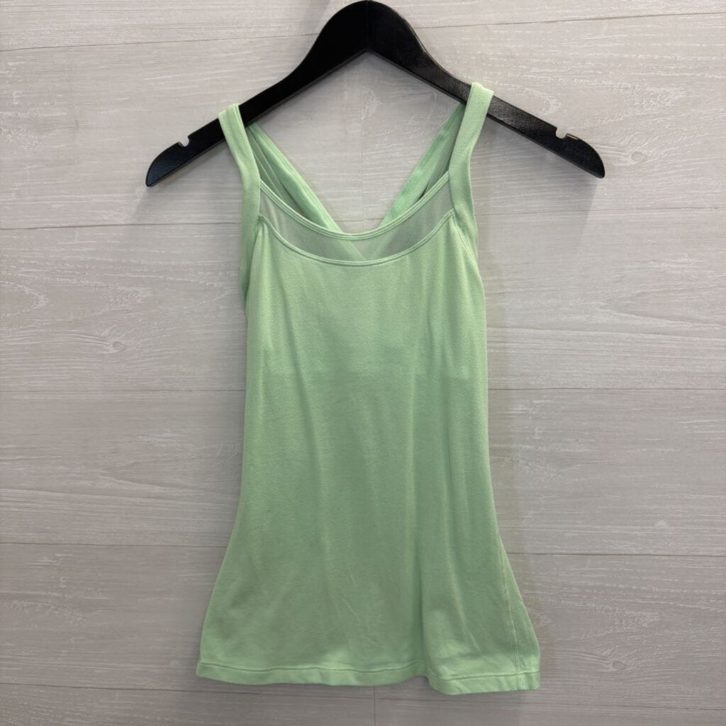 Lululemon Green Athletic Tank Top 2
