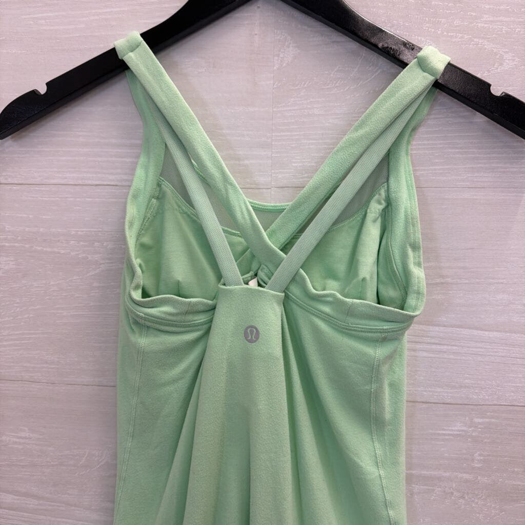 Lululemon Green Athletic Tank Top 2