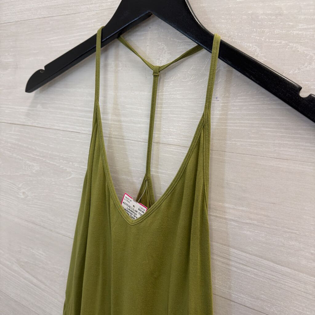 Lululemon Green Athletic Tank Top Small