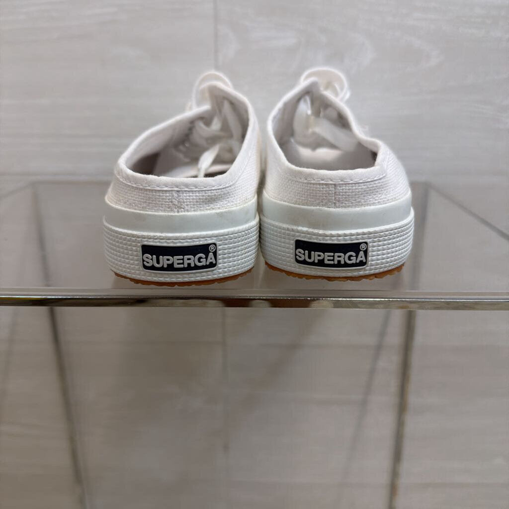 Superga White/ Multi 2402 Mule Sneakers 39