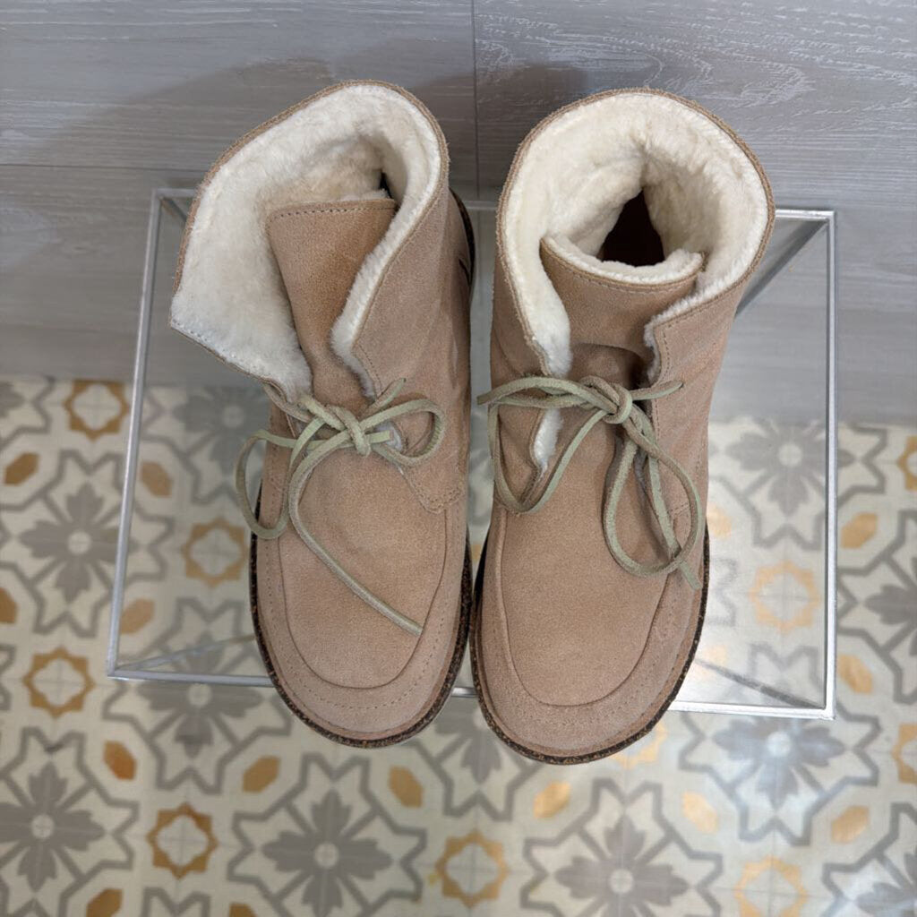 Birkenstock Brown Suede Bakki Boots 39