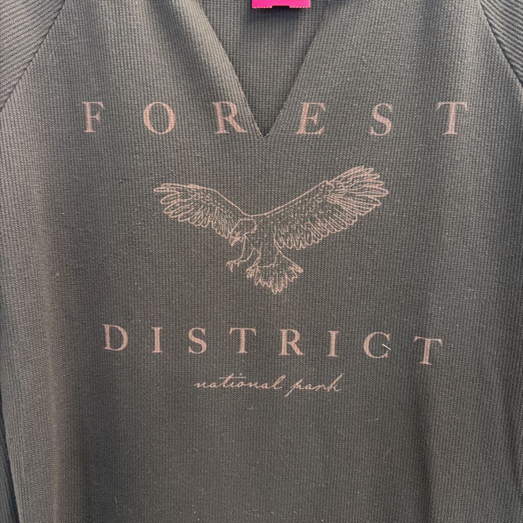 Cotton On Grey Forest District Long Sleeve Top Large