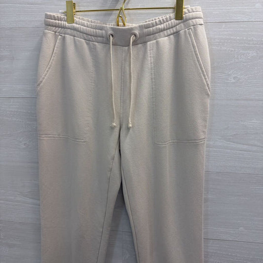 Quince Beige Soft Jogger Lounge Pants Small