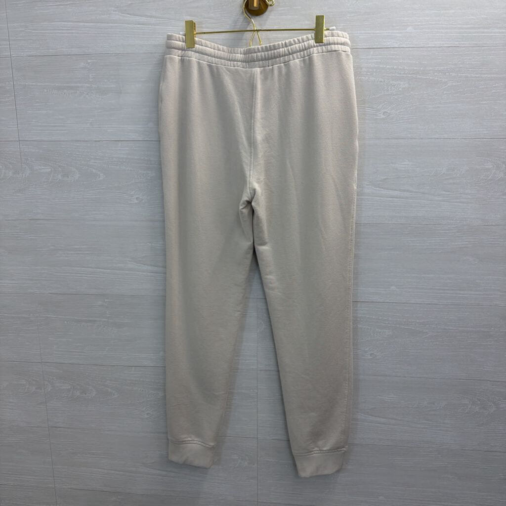 Quince Beige Soft Jogger Lounge Pants Small
