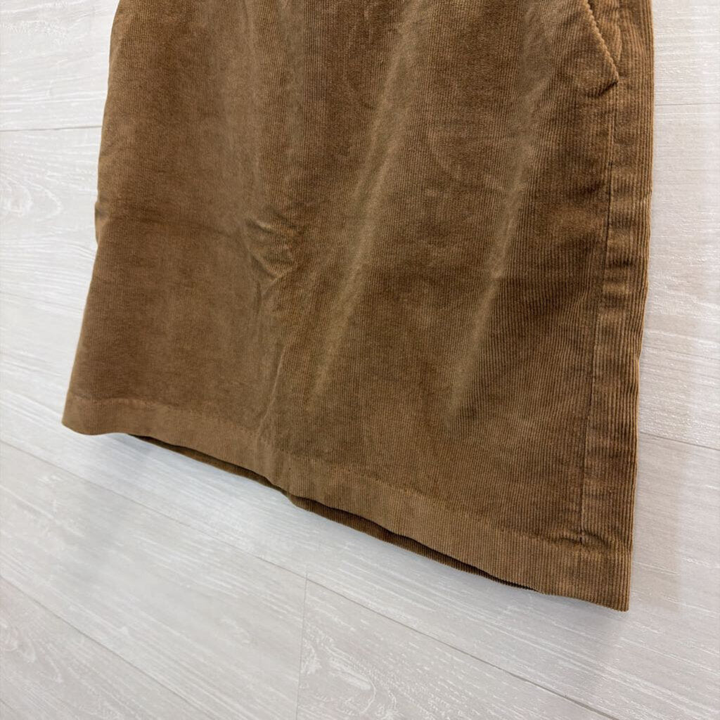 Banana Republic Brown Corduroy Skirt 0