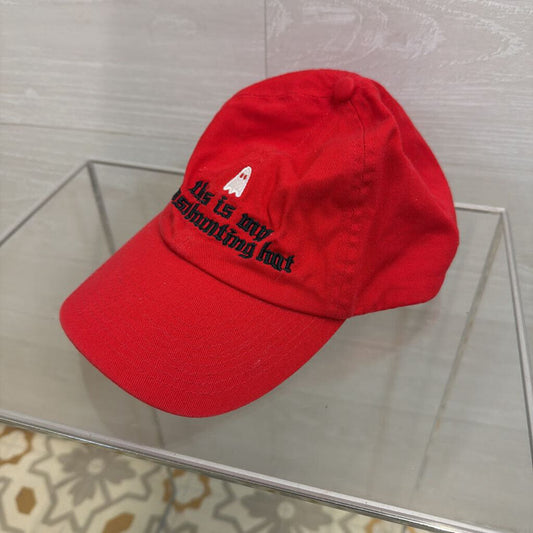 Red 'This Is My Ghost Hunting Hat' Baseball Hat