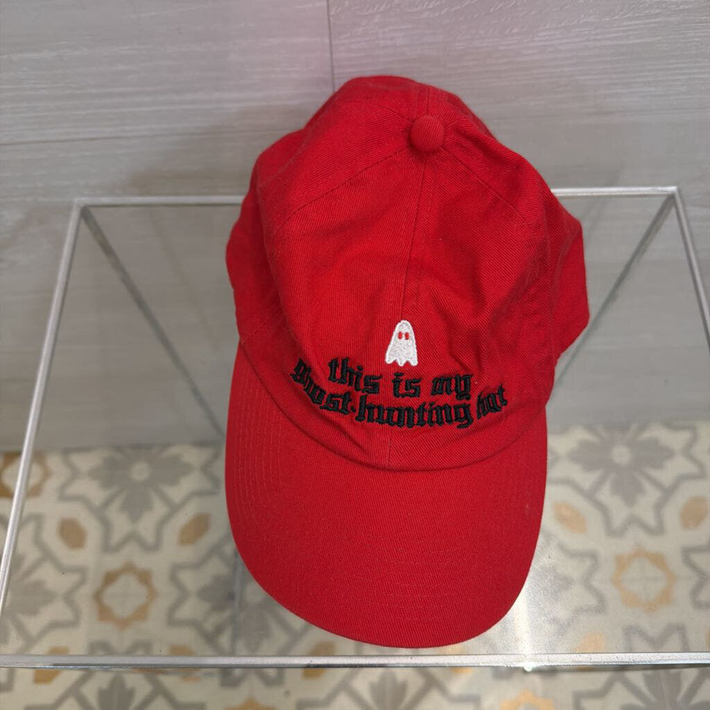 Red 'This Is My Ghost Hunting Hat' Baseball Hat