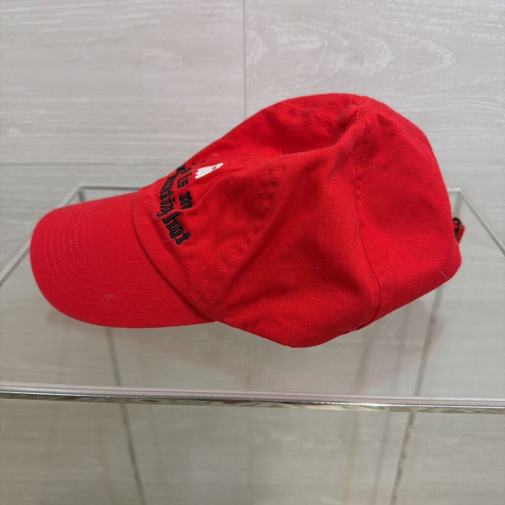 Red 'This Is My Ghost Hunting Hat' Baseball Hat