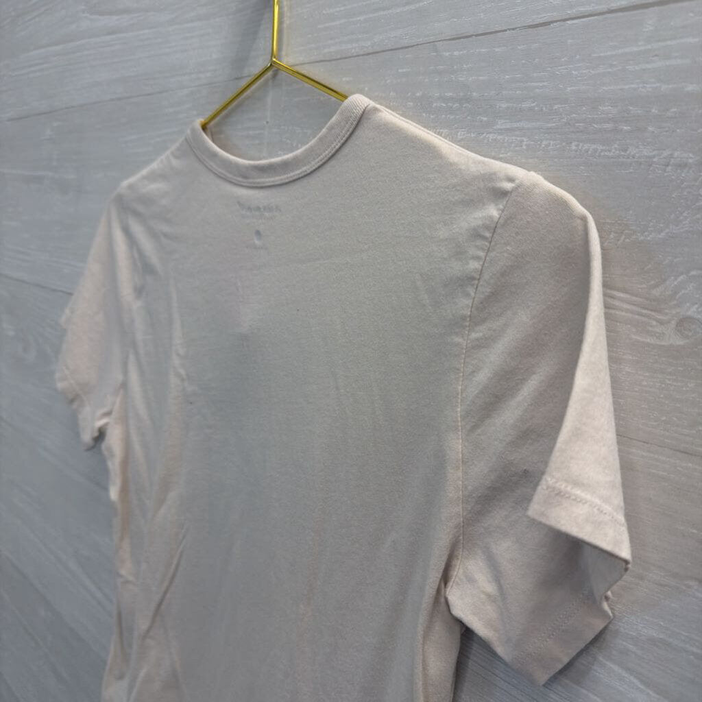 McLaren White/ Black Cropped Short Sleeve Graphic Tee Small