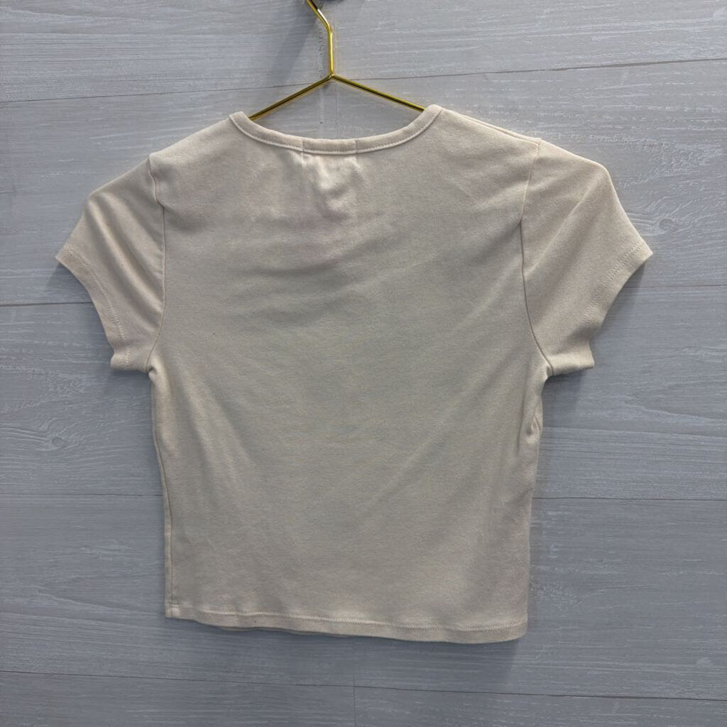 Altar'd State Adios Cowboy Cropped Short Sleeve Top Medium
