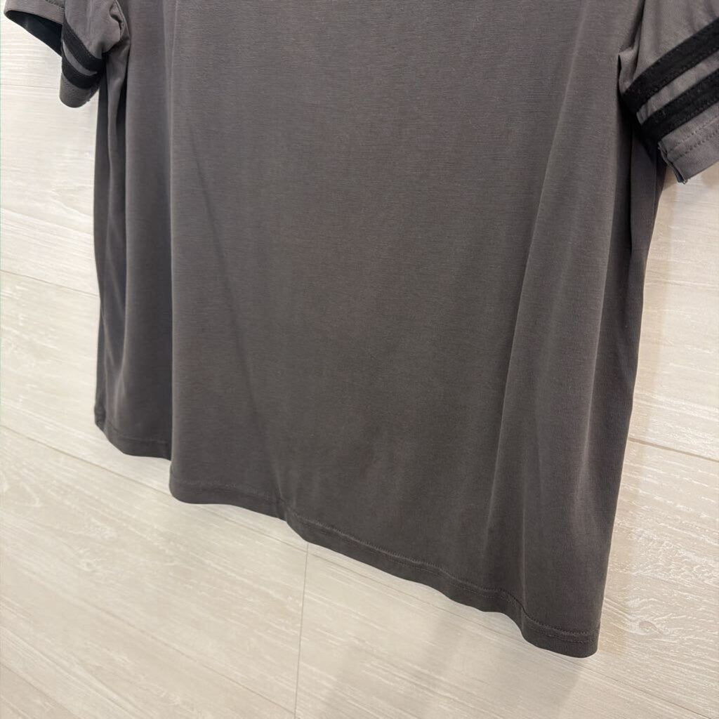 Mod Ref Grey Short Sleeve Top Medium