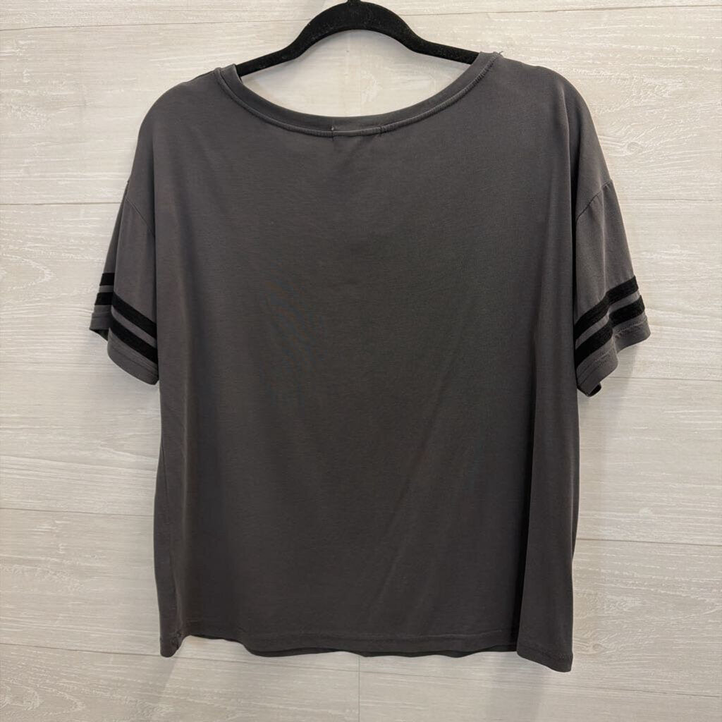 Mod Ref Grey Short Sleeve Top Medium
