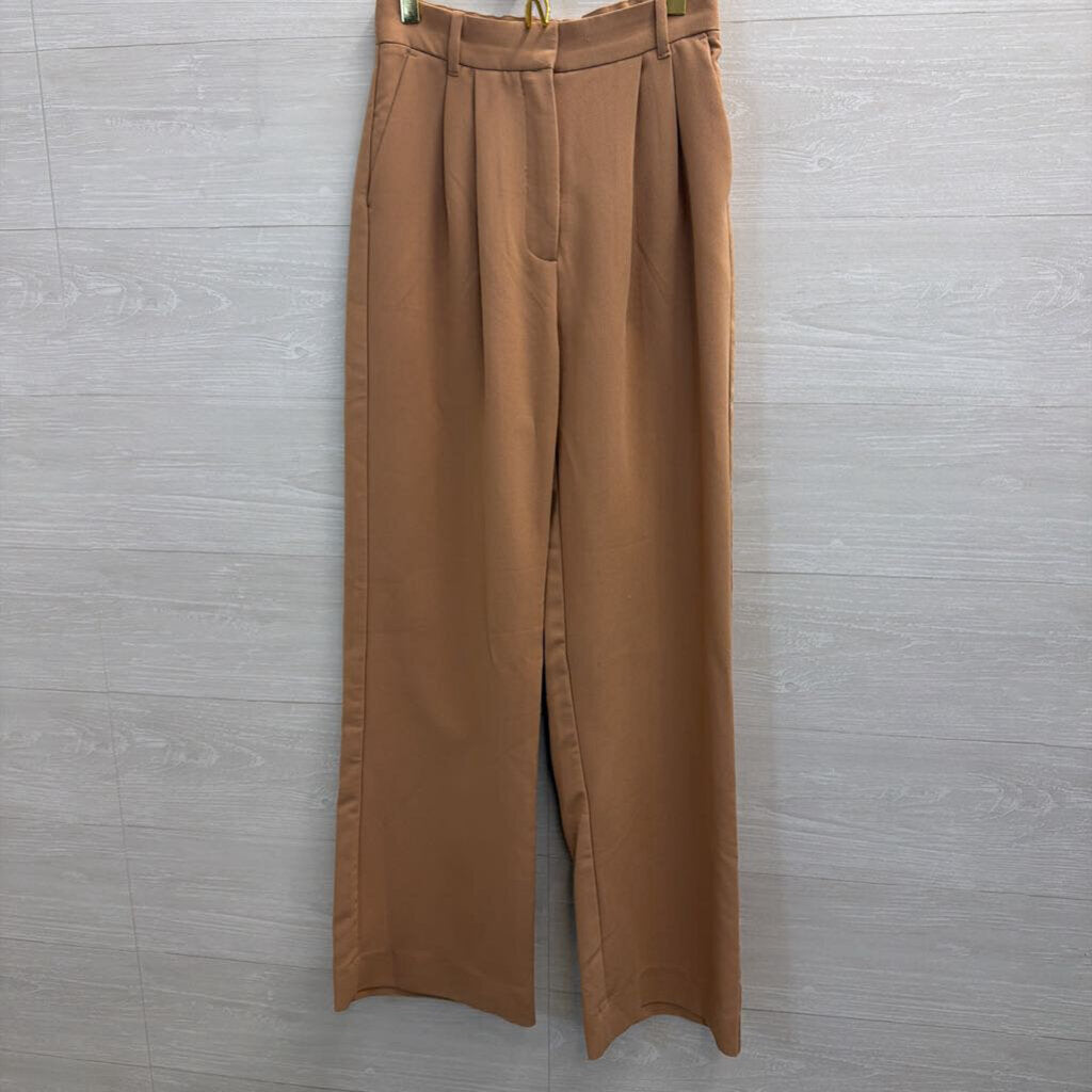 Abercrombie and Fitch Brown Wide Leg Trouser Pants 26