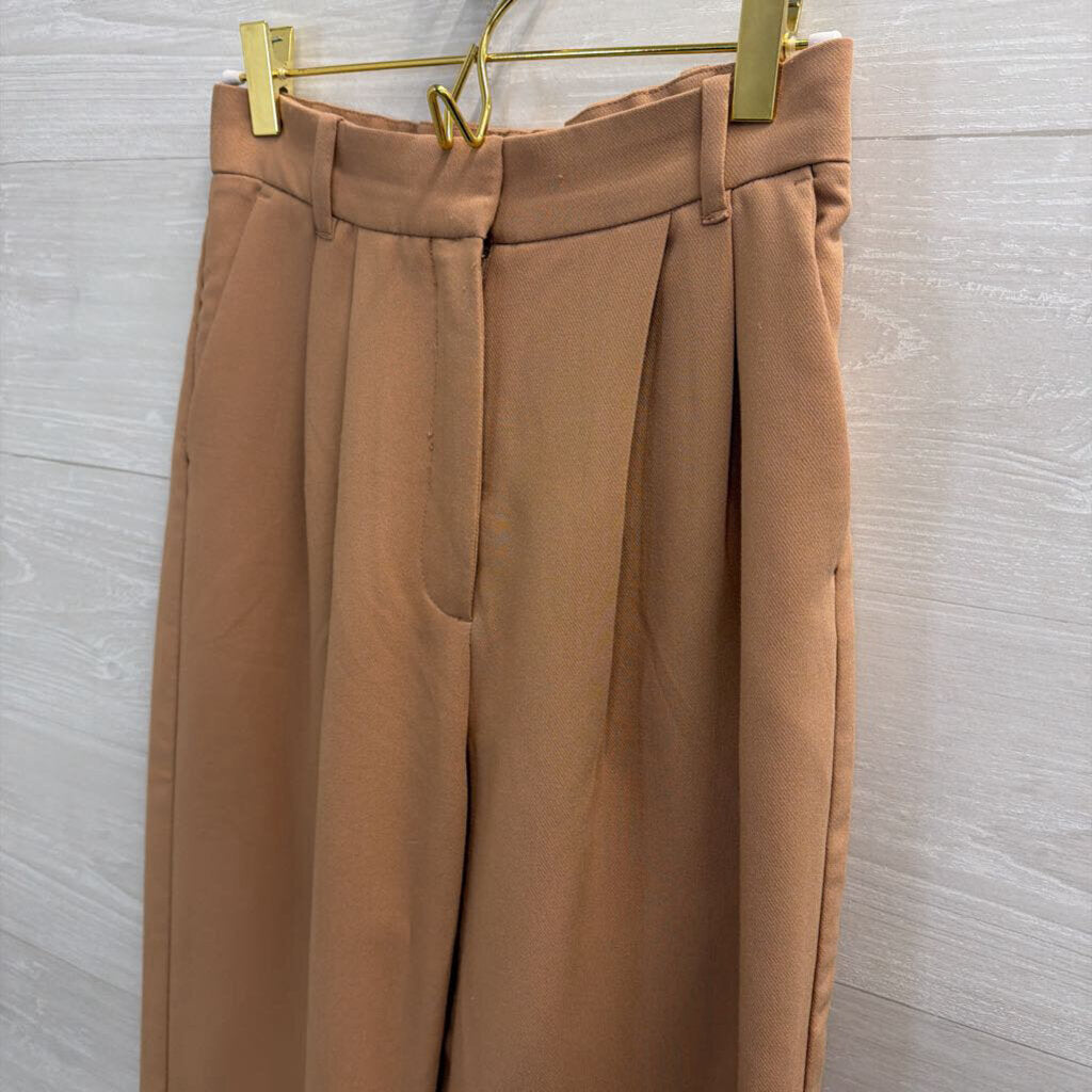 Abercrombie and Fitch Brown Wide Leg Trouser Pants 26
