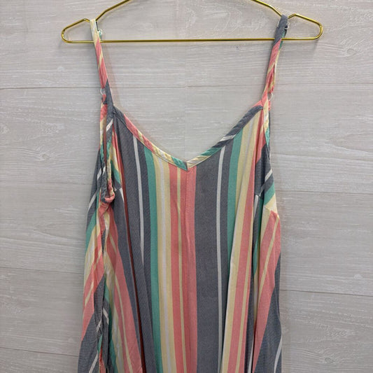 Torrid Multi Color Striped Sleeveless Dress 1