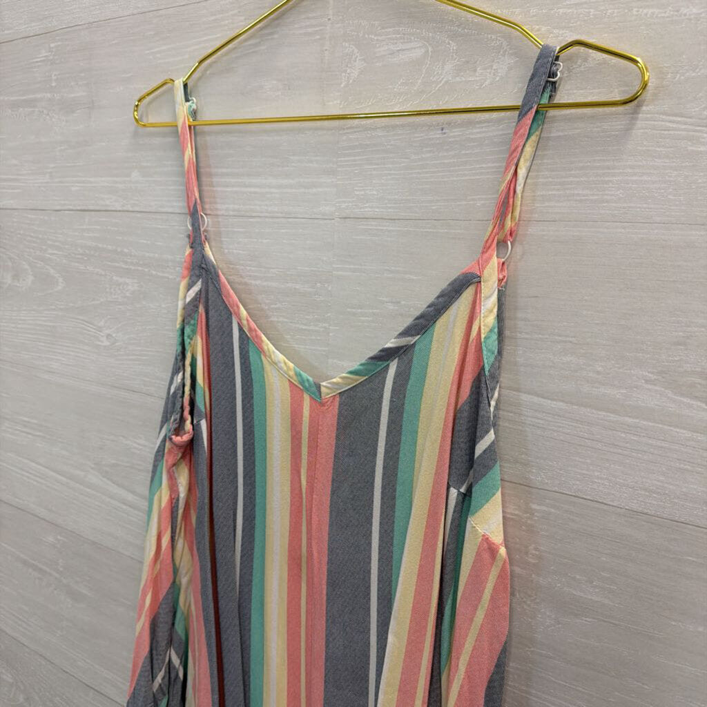 Torrid Multi Color Striped Sleeveless Dress 1