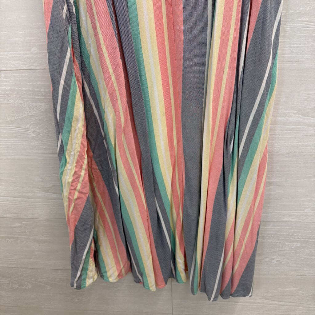 Torrid Multi Color Striped Sleeveless Dress 1