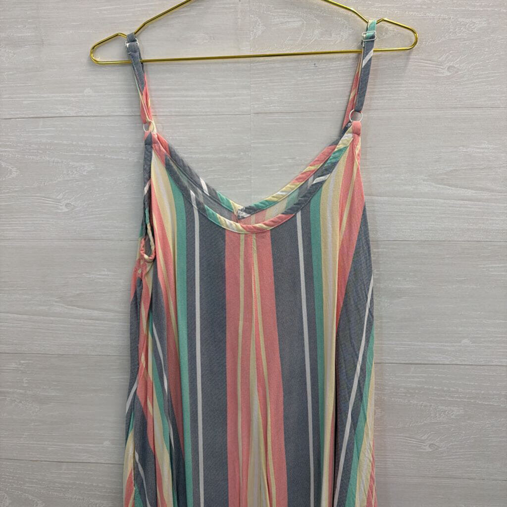 Torrid Multi Color Striped Sleeveless Dress 1