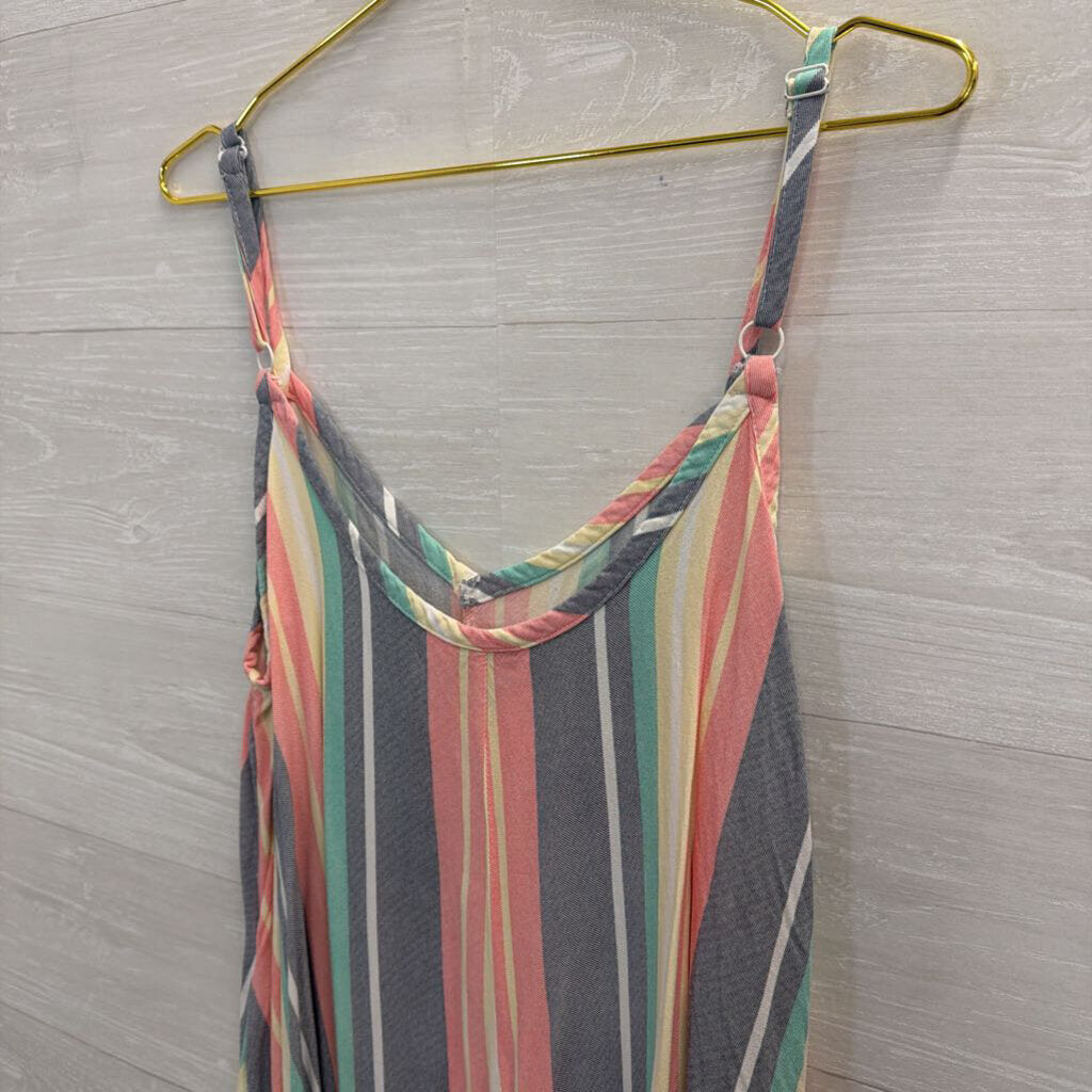 Torrid Multi Color Striped Sleeveless Dress 1