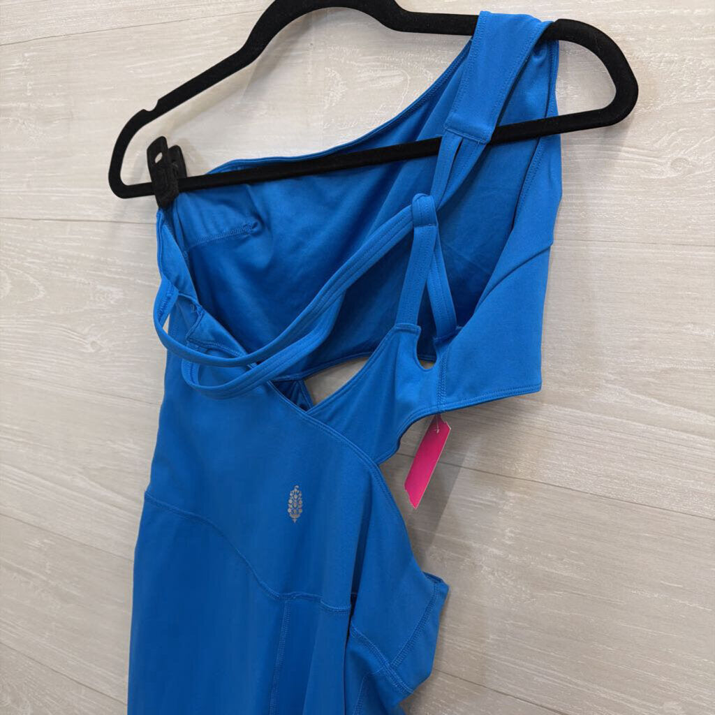 FP Movement Blue Back It Up Jumpsuit Medium