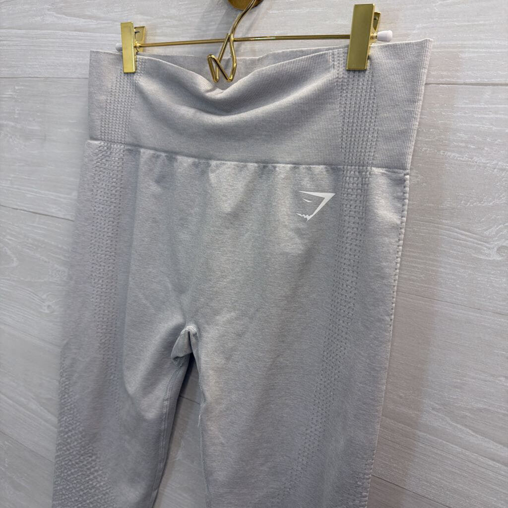 Gym Shark Grey Athletic Leggings Large