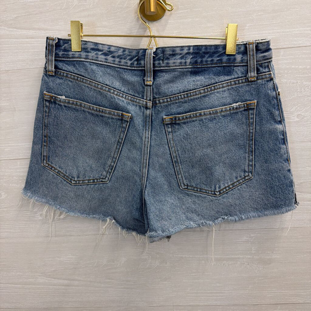 Abercrombie and Fitch Medium Wash Annie High Rise Shorts 29