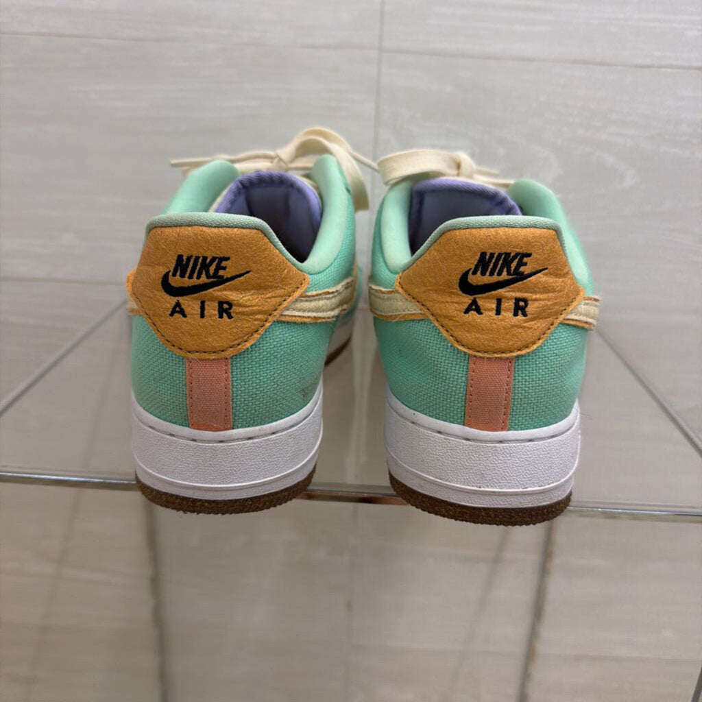 Nike Blue/ Multi Air Force 1 07 LX Happy Pineapple Sneakers 10.5