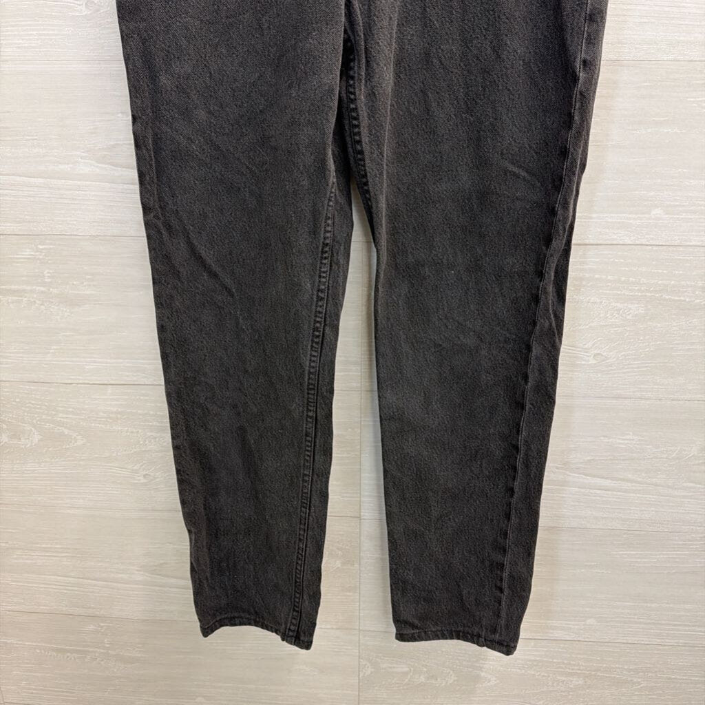 Snacks Balck Denim Wide Leg Jeans 28