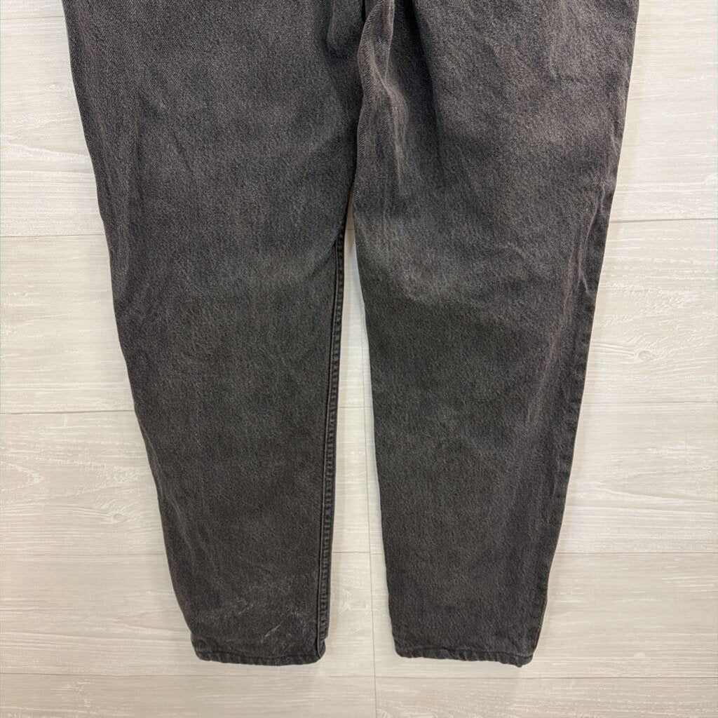 Snacks Balck Denim Wide Leg Jeans 28