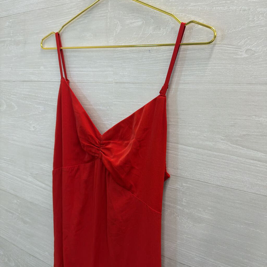 Abercrombie and Fitch Red Maxi Dress Medium