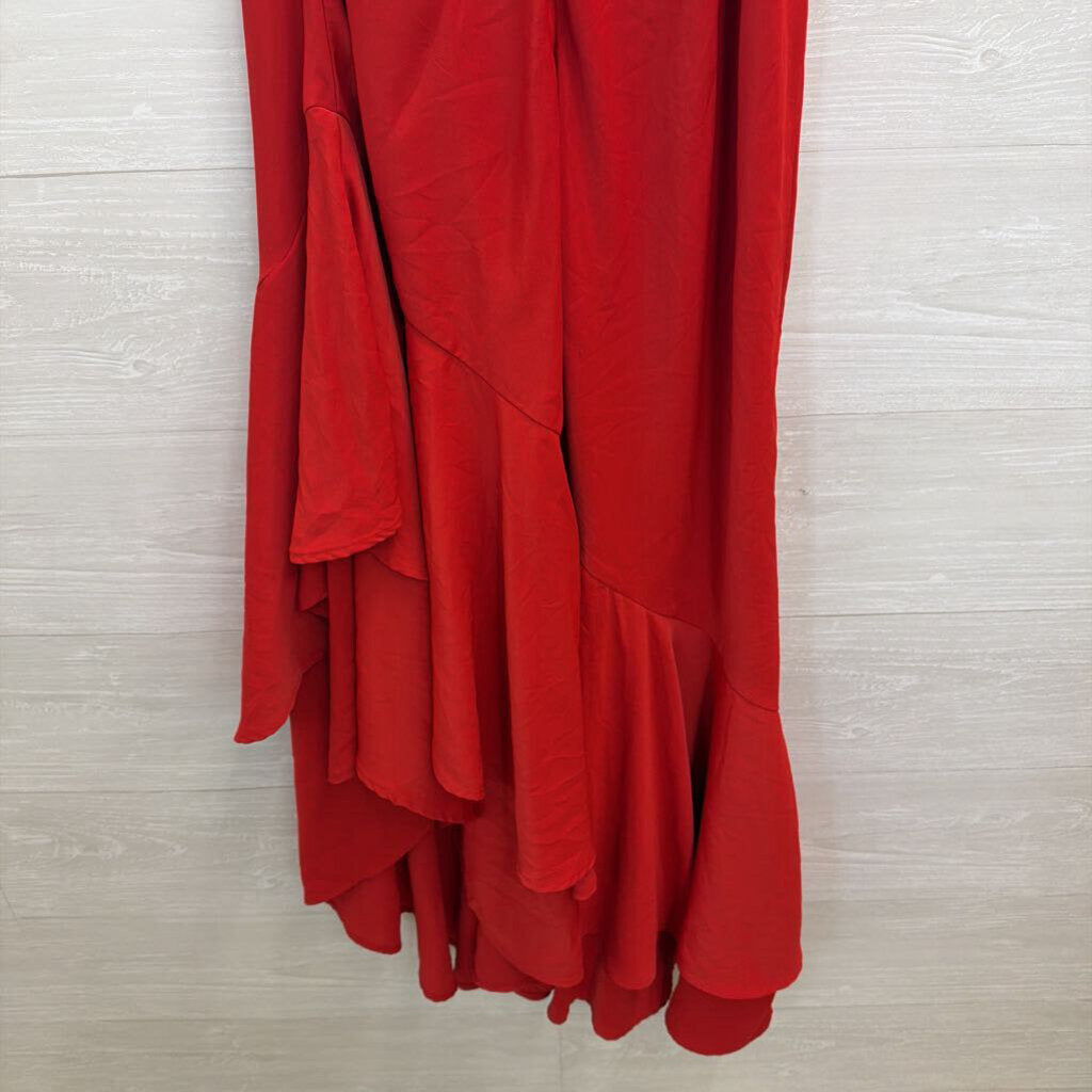 Abercrombie and Fitch Red Maxi Dress Medium