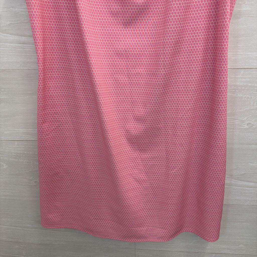 Vineyard Vines Pink Print Sleeveless Athletic Dress Medium