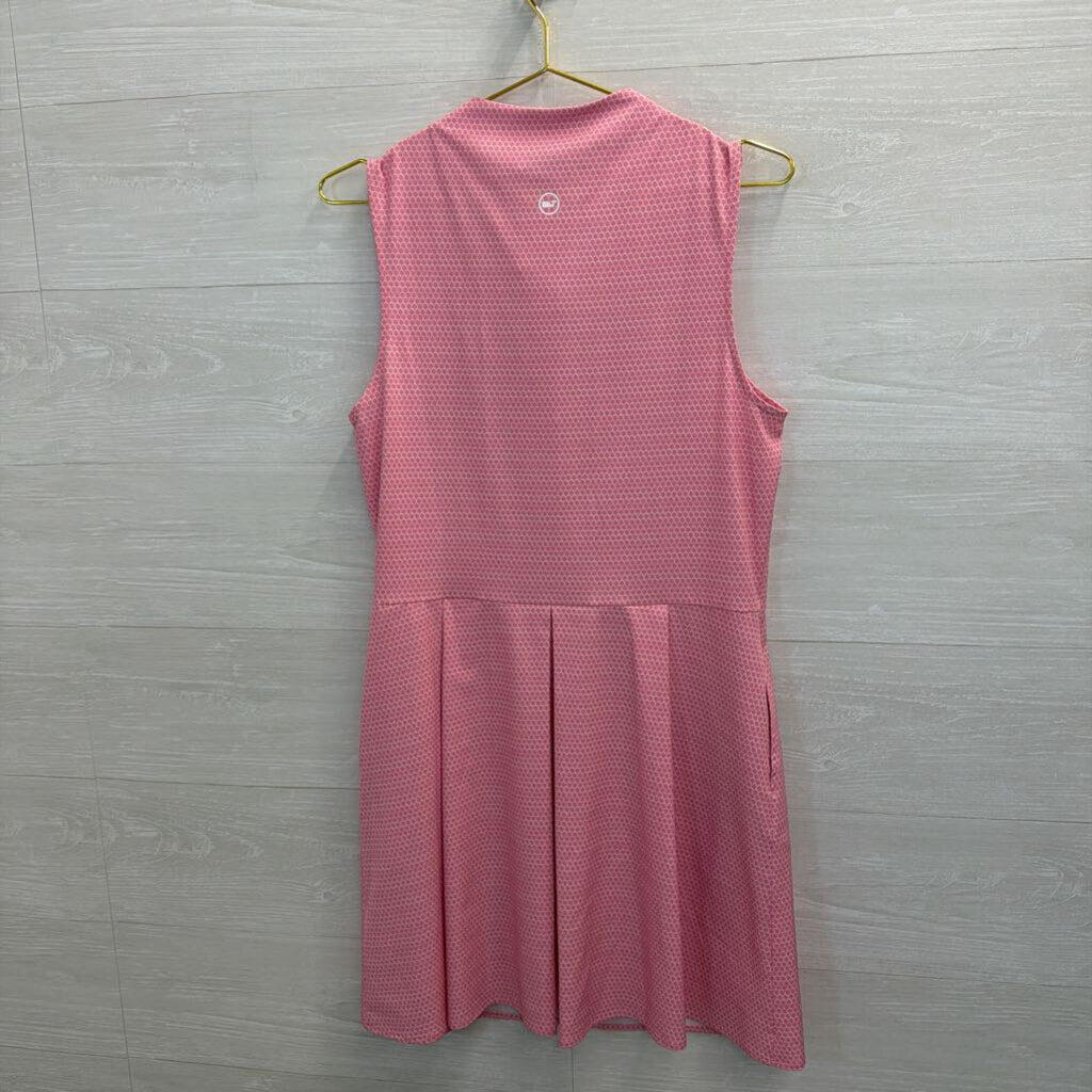 Vineyard Vines Pink Print Sleeveless Athletic Dress Medium