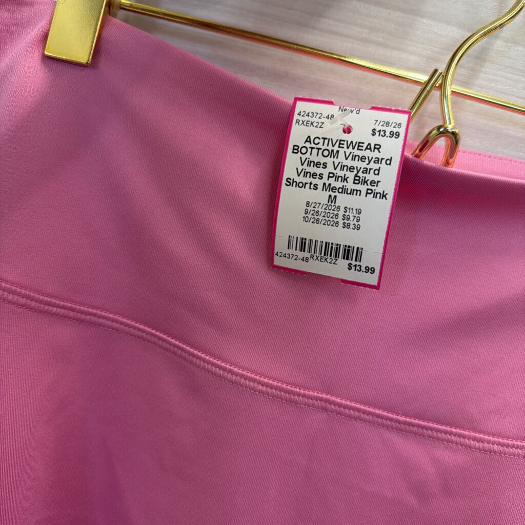 Vineyard Vines Pink Biker Shorts Medium