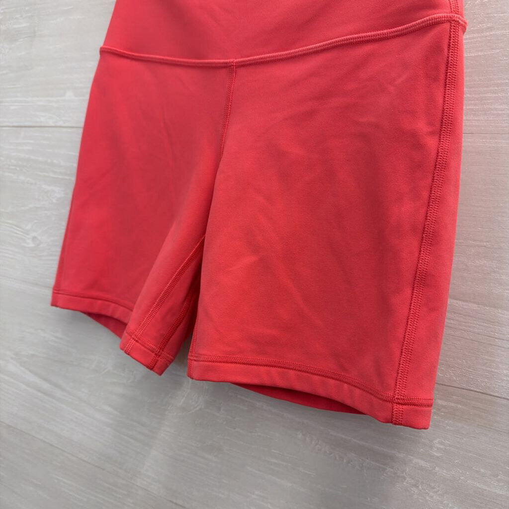 Lululemon Pink Biker Shorts 4