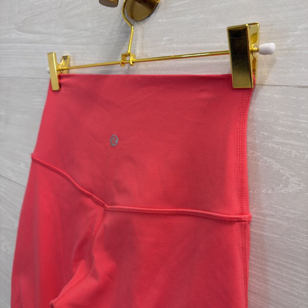Lululemon Pink Biker Shorts 4