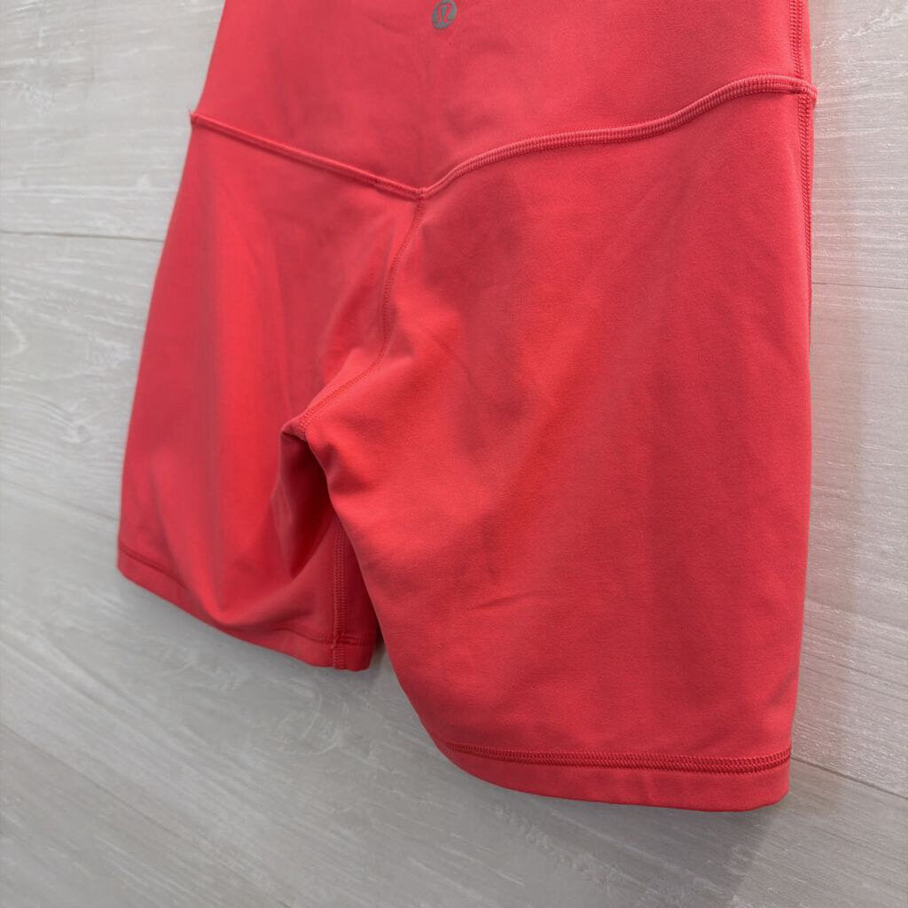 Lululemon Pink Biker Shorts 4