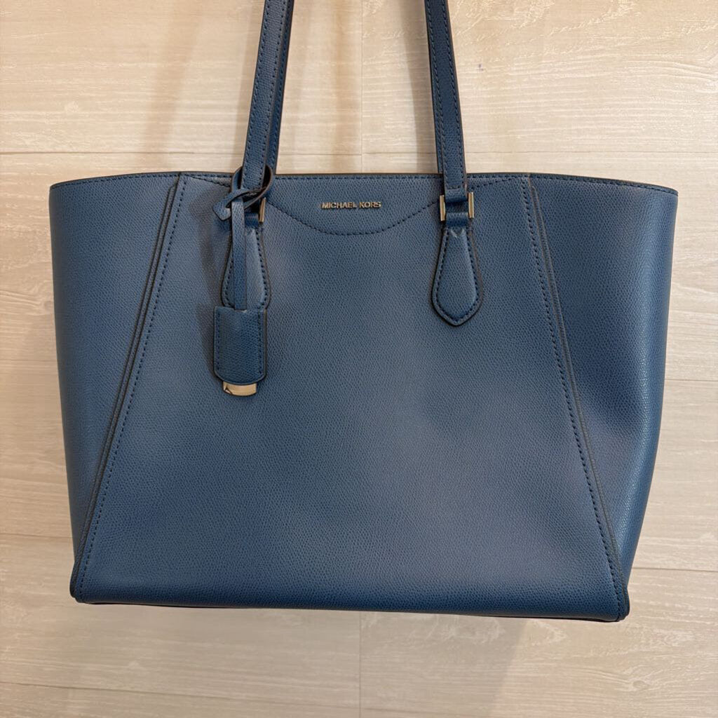 Michael Kors Blue Whitney Outlet Tote Purse