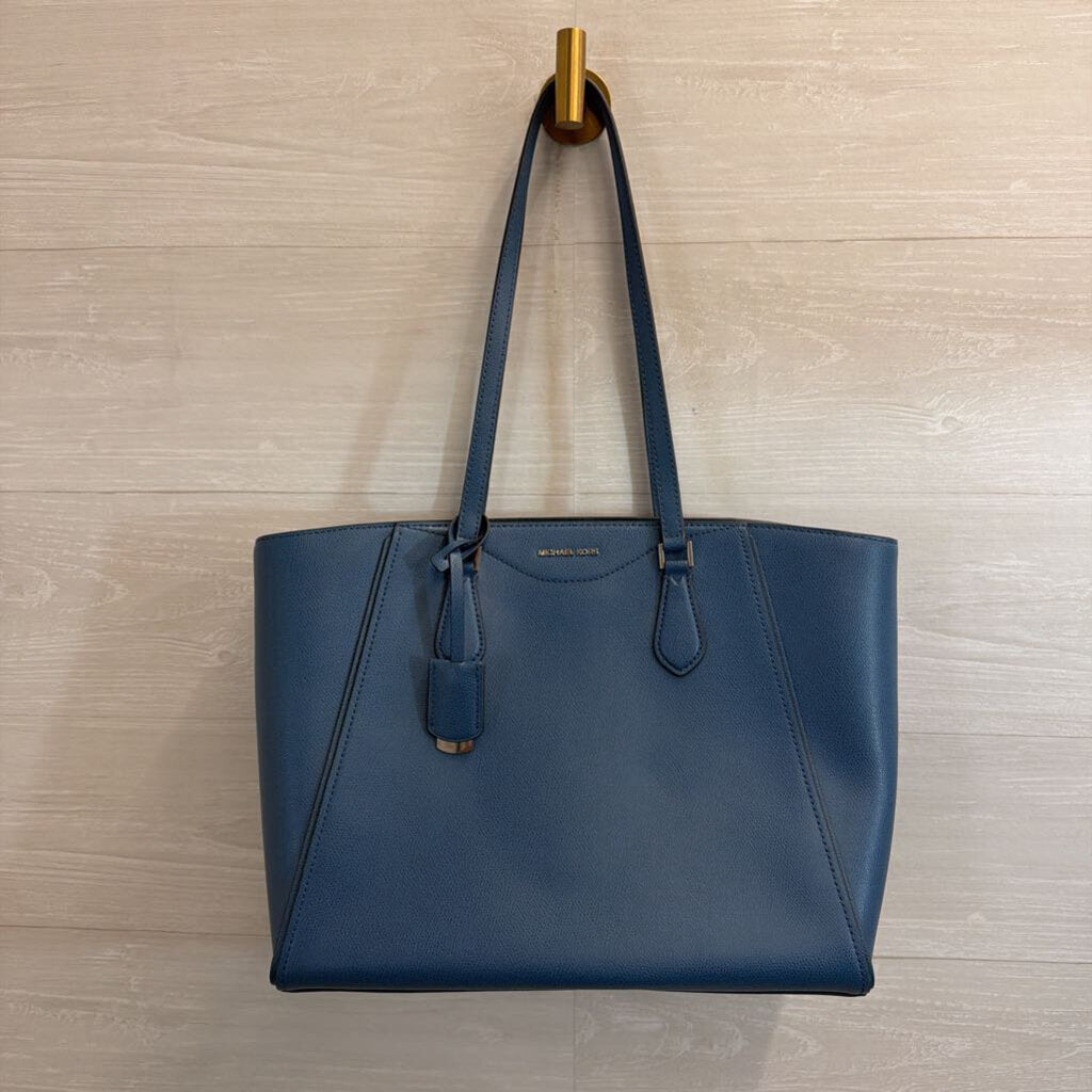 Michael Kors Blue Whitney Outlet Tote Purse