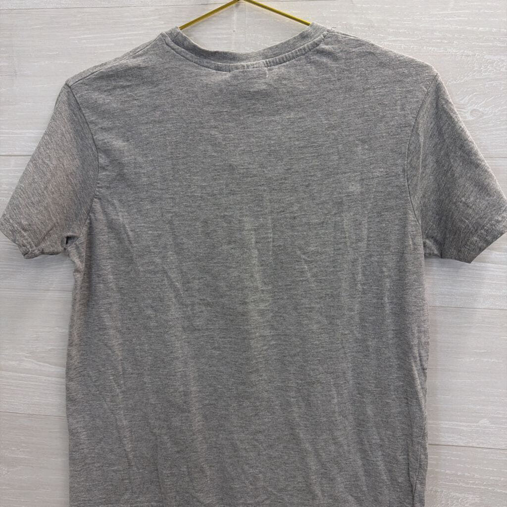 Paris Grey/Navy Graphic Tee Medium
