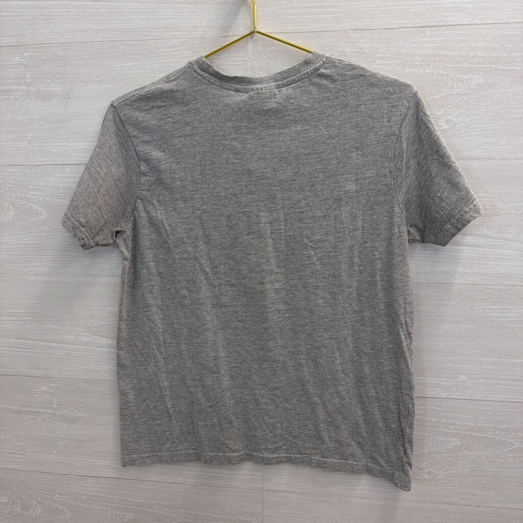Paris Grey/Navy Graphic Tee Medium