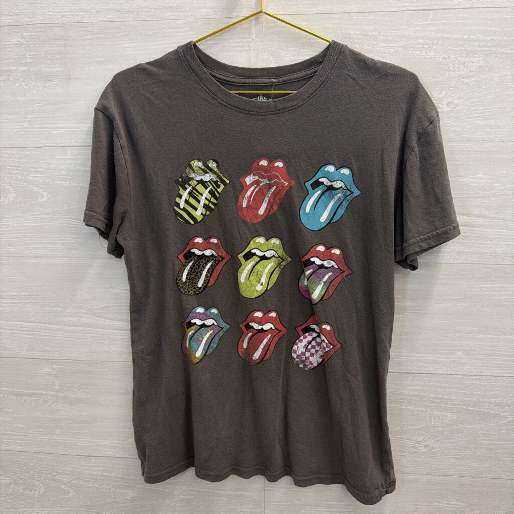 Rolling Stones Graphic Tee Grey Medium