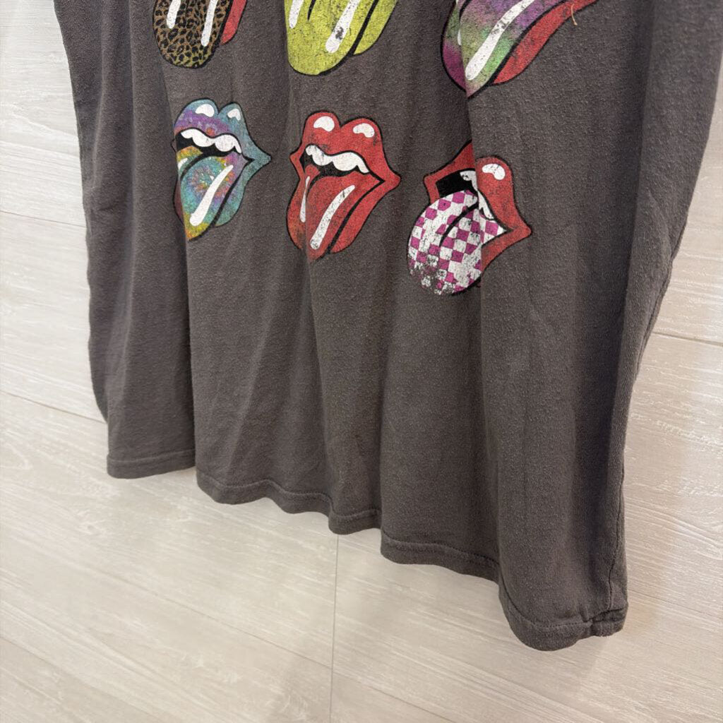 Rolling Stones Graphic Tee Grey Medium