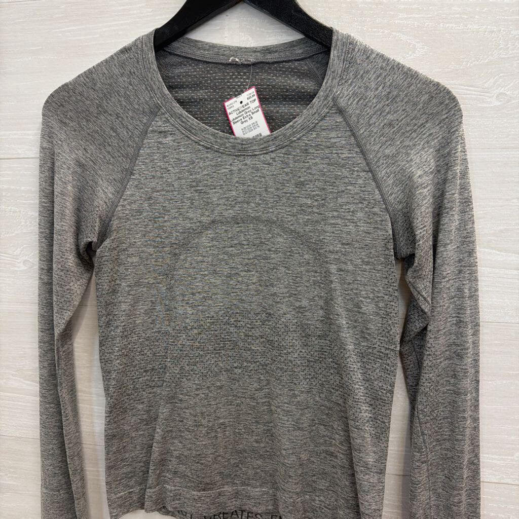 Lululemon Grey Long Sleeve Extra Small