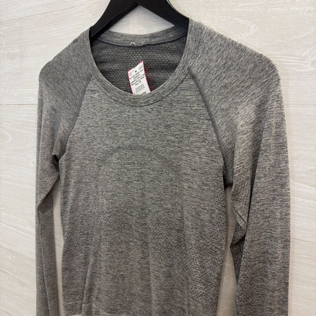 Lululemon Grey Long Sleeve Extra Small